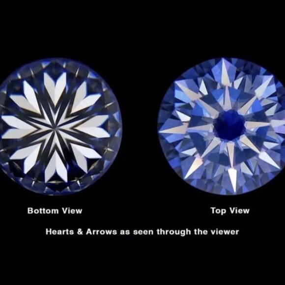 2.00 Carat Round Cut Real Moissanite 8mm Small Size D Color Clarity: VVS1 Purity - Picture 5 of 8